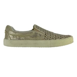 STUART WEITZMAN VANCE SLIDER CHAMPAGNE GOLD SIZE 3 KIDS
